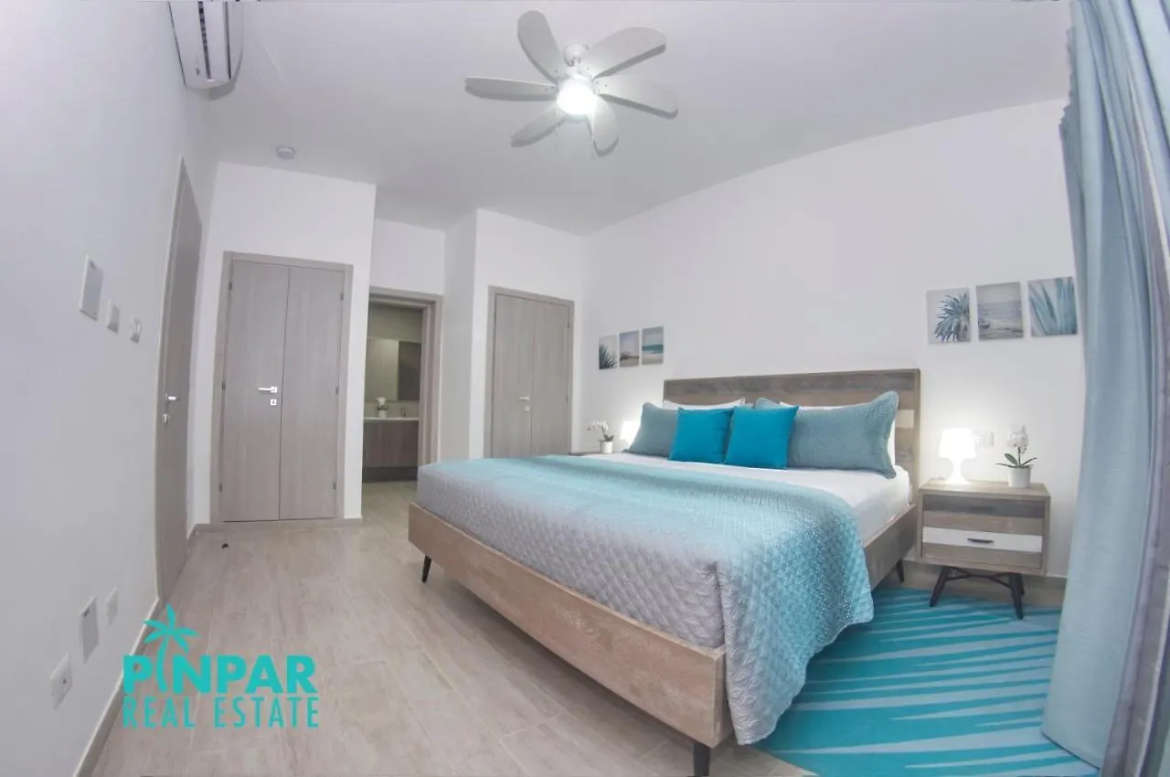Beautiful & Comfortable Condo Steps To The Beach Pool View Punta Cana Apartament