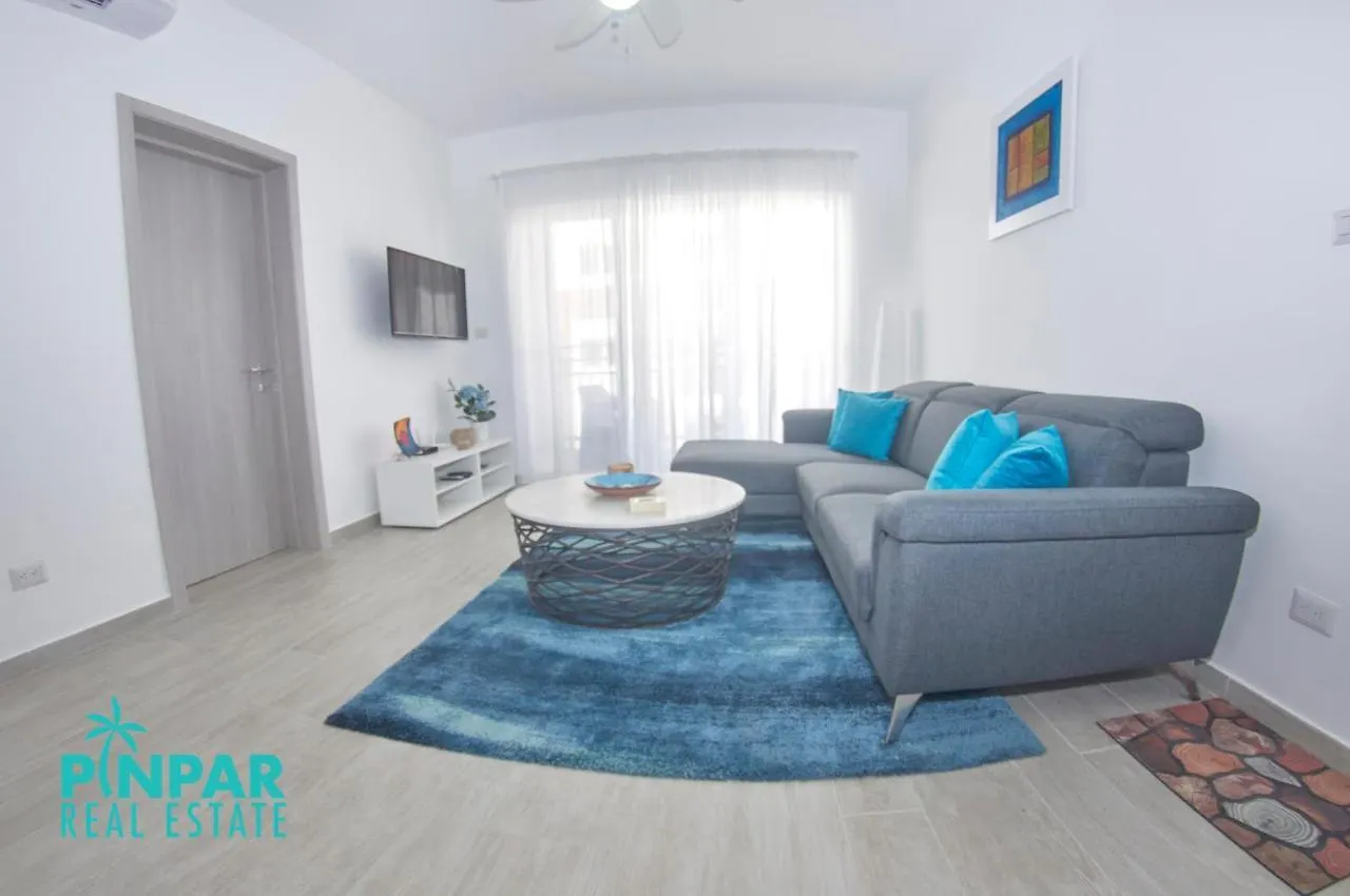 Beautiful & Comfortable Condo Steps To The Beach Pool View Punta Cana Apartamento